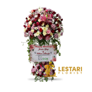 Standing Flower Selamat 02