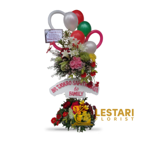 Standing Flower Selamat 04