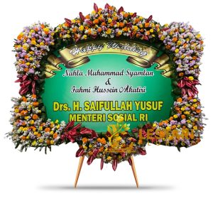 Bunga Papan Wedding 03