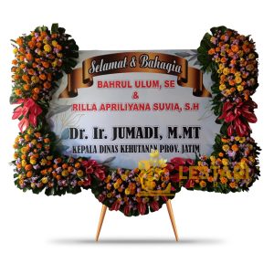 Bunga Papan Wedding 05